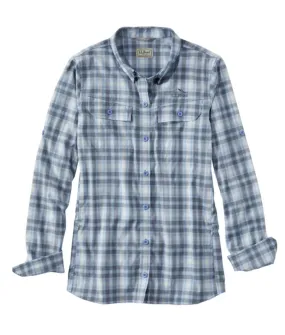 Wrinkle-Resistant No Fly Zone Shirts Plaid Women's Regular