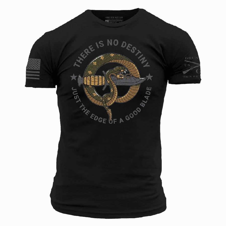 No Destiny T-Shirt - Black Layering Comfort