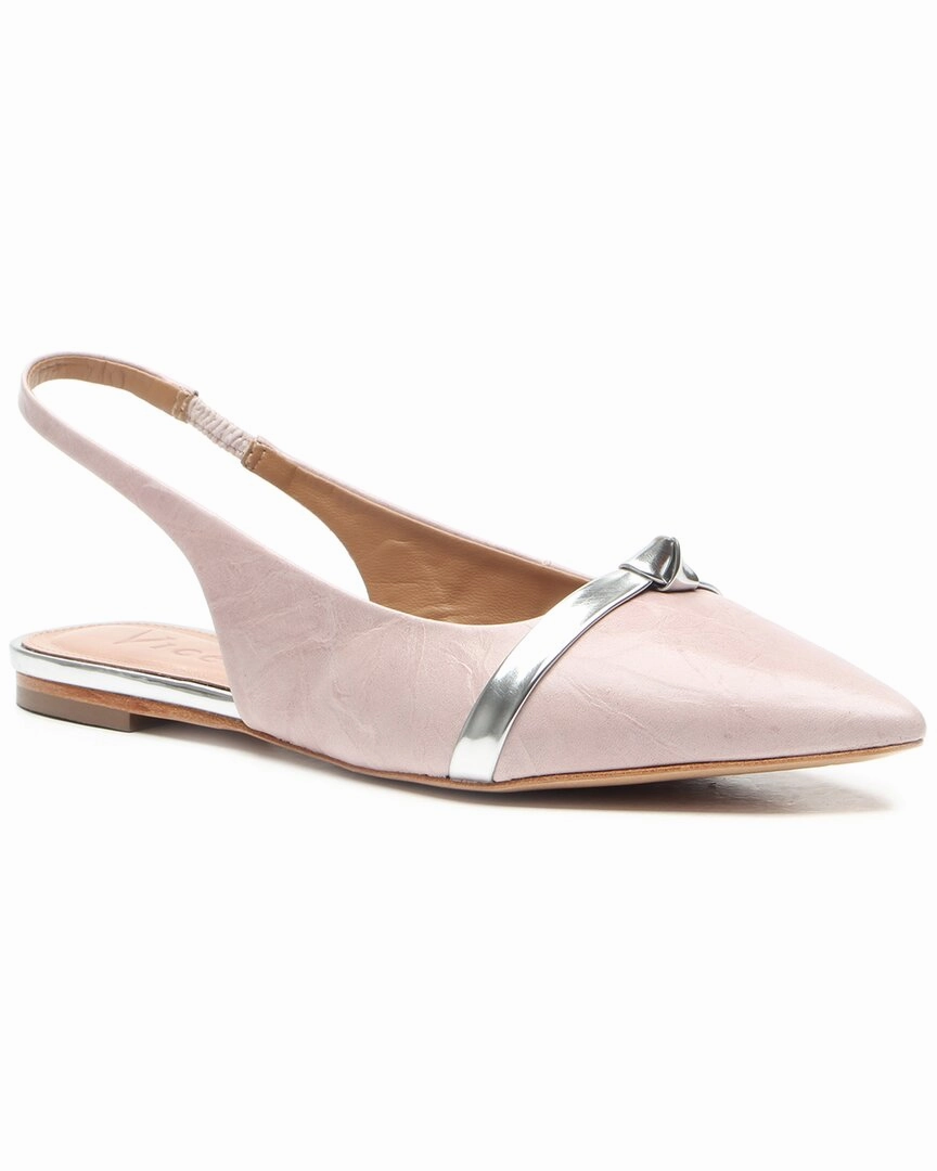 Vicenza Burnie Leather Slingback Poolside Vibes