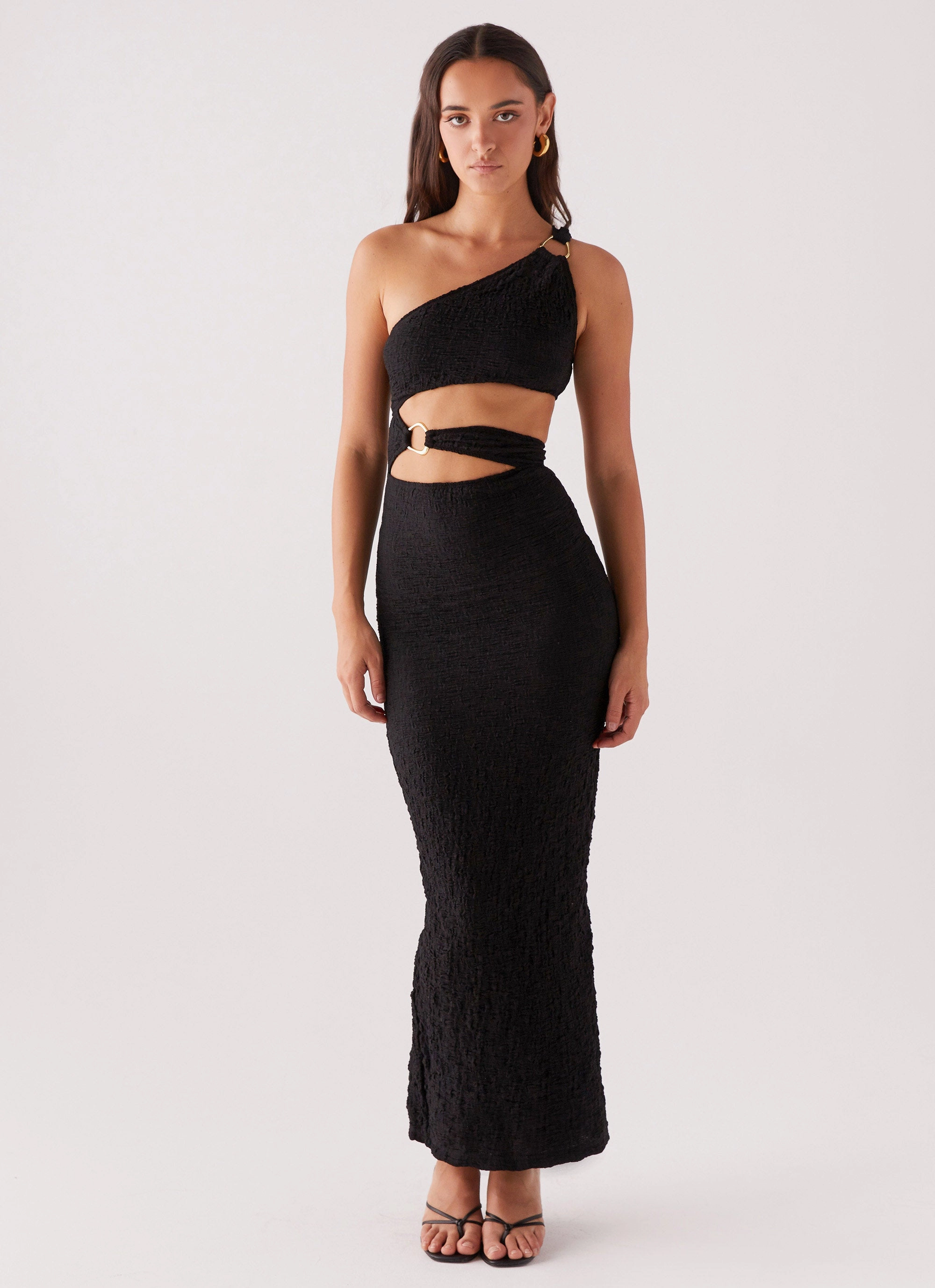 Relaxed Fit Look North Haven Maxi Dress - Black