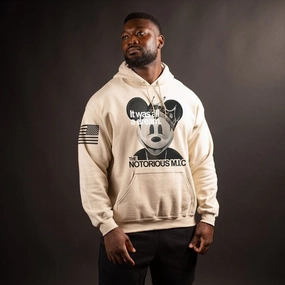 Notorious M.I.C. Hoodie - Sand Satin Finish