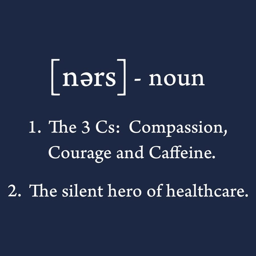 library Smooth Finish Nurse Defined Long Sleeve - Navy