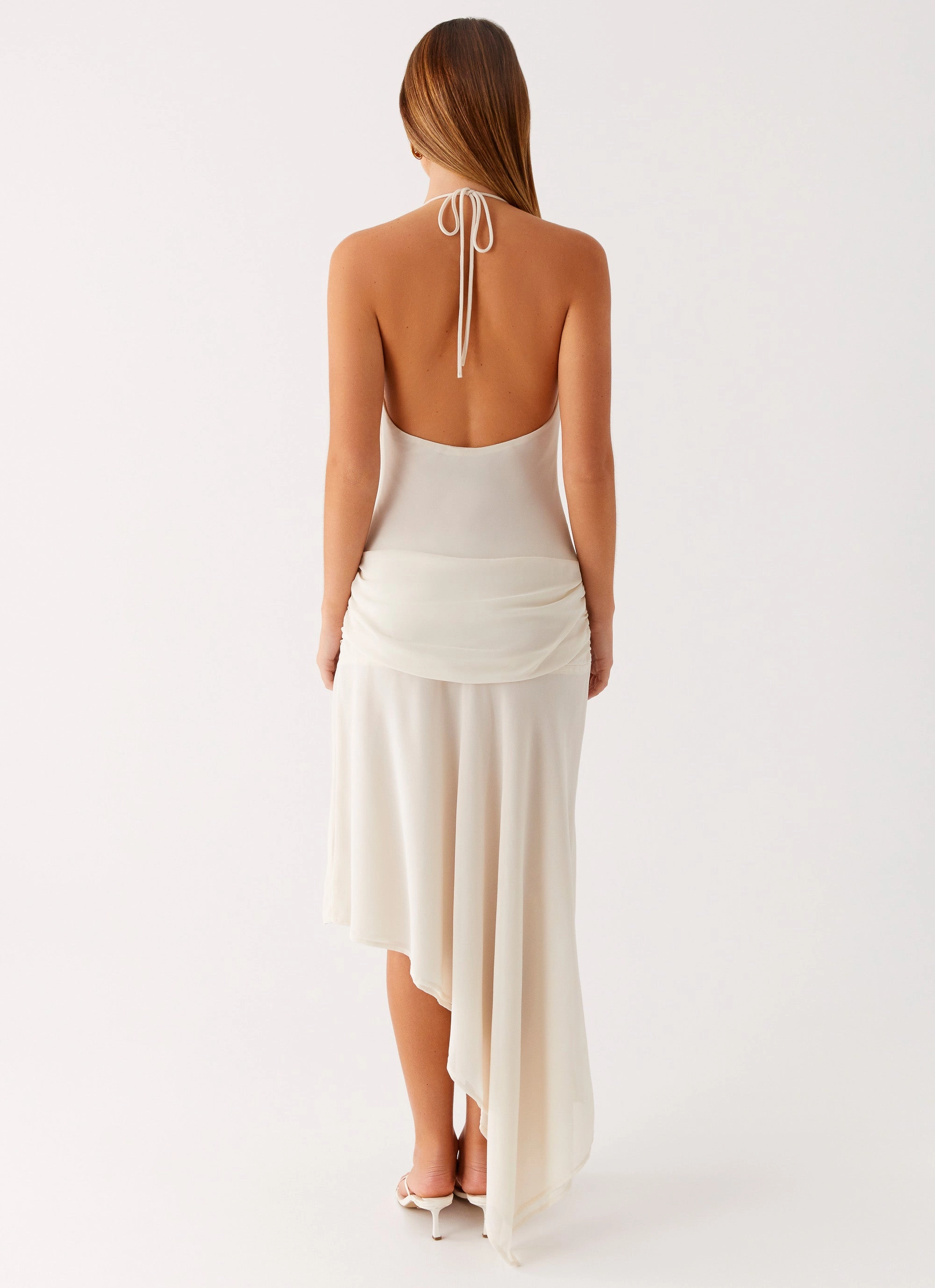 Nyra Midi Dress - Cream Urban Line