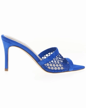 L??AGENCE Romilly Suede Mule Poolside Comfort Breathable Design