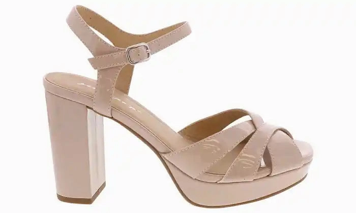 Toe Space Jellypop Elenore Women??s Dress Heel-Natural