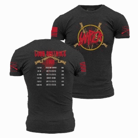 UV Protection Sniper Tour T-Shirt - Charcoal