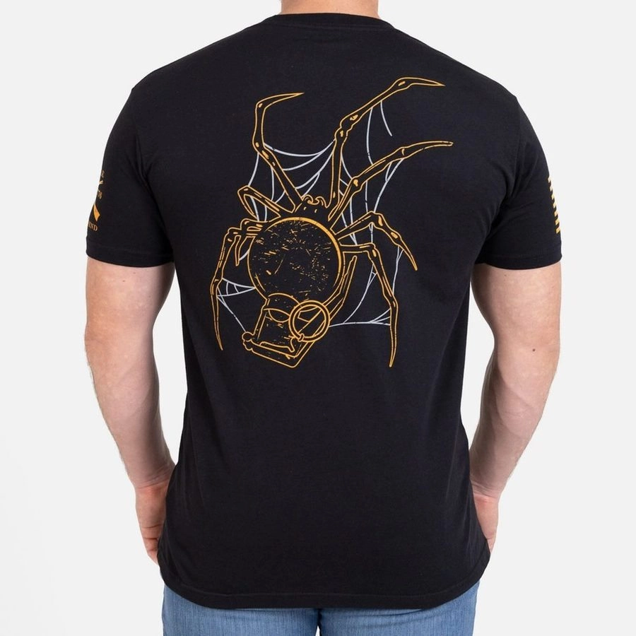 Arachnoblast T-Shirt - Black Classic Trend Look