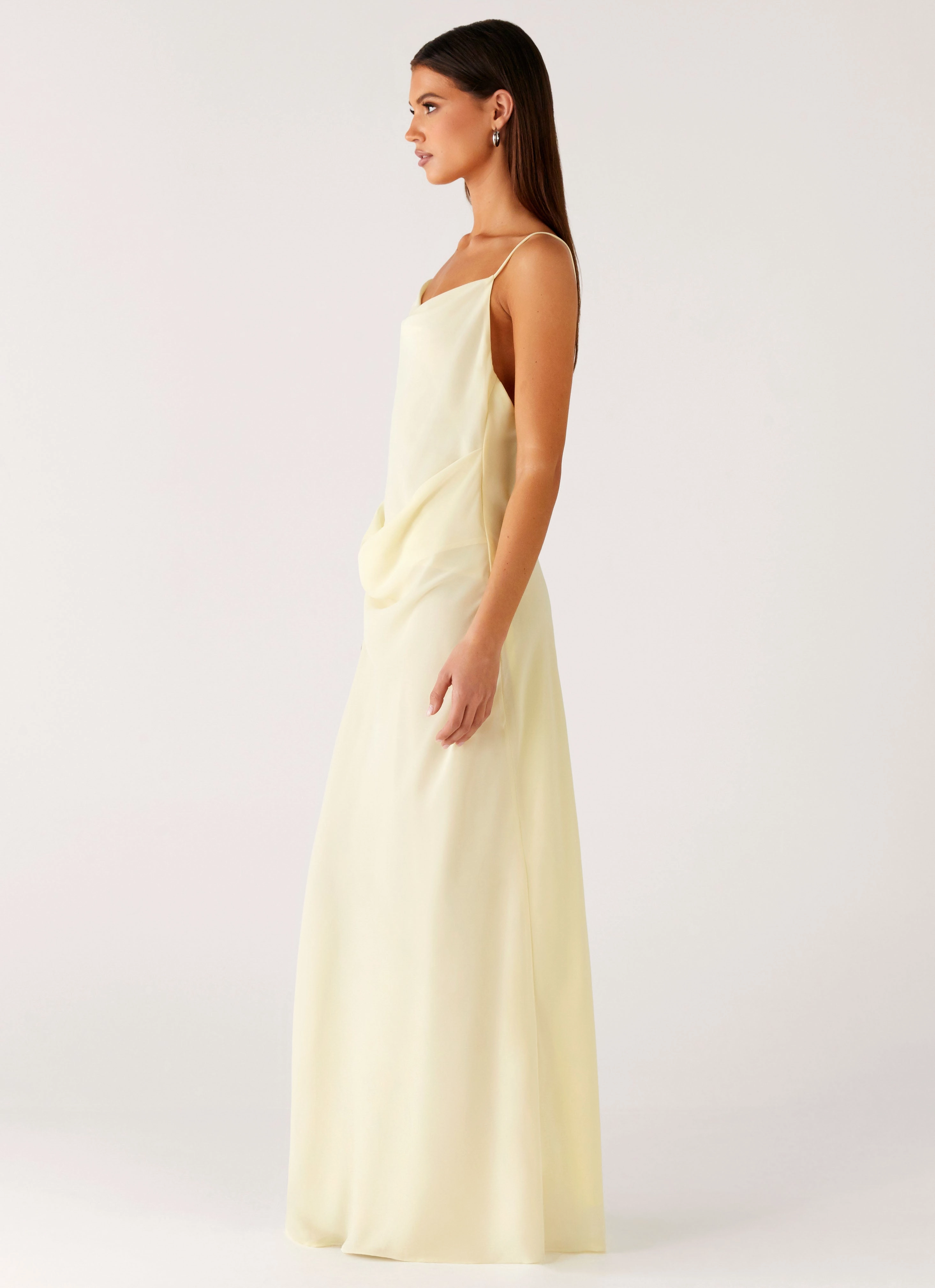 Oliana Maxi Dress - Yellow Street Vibe