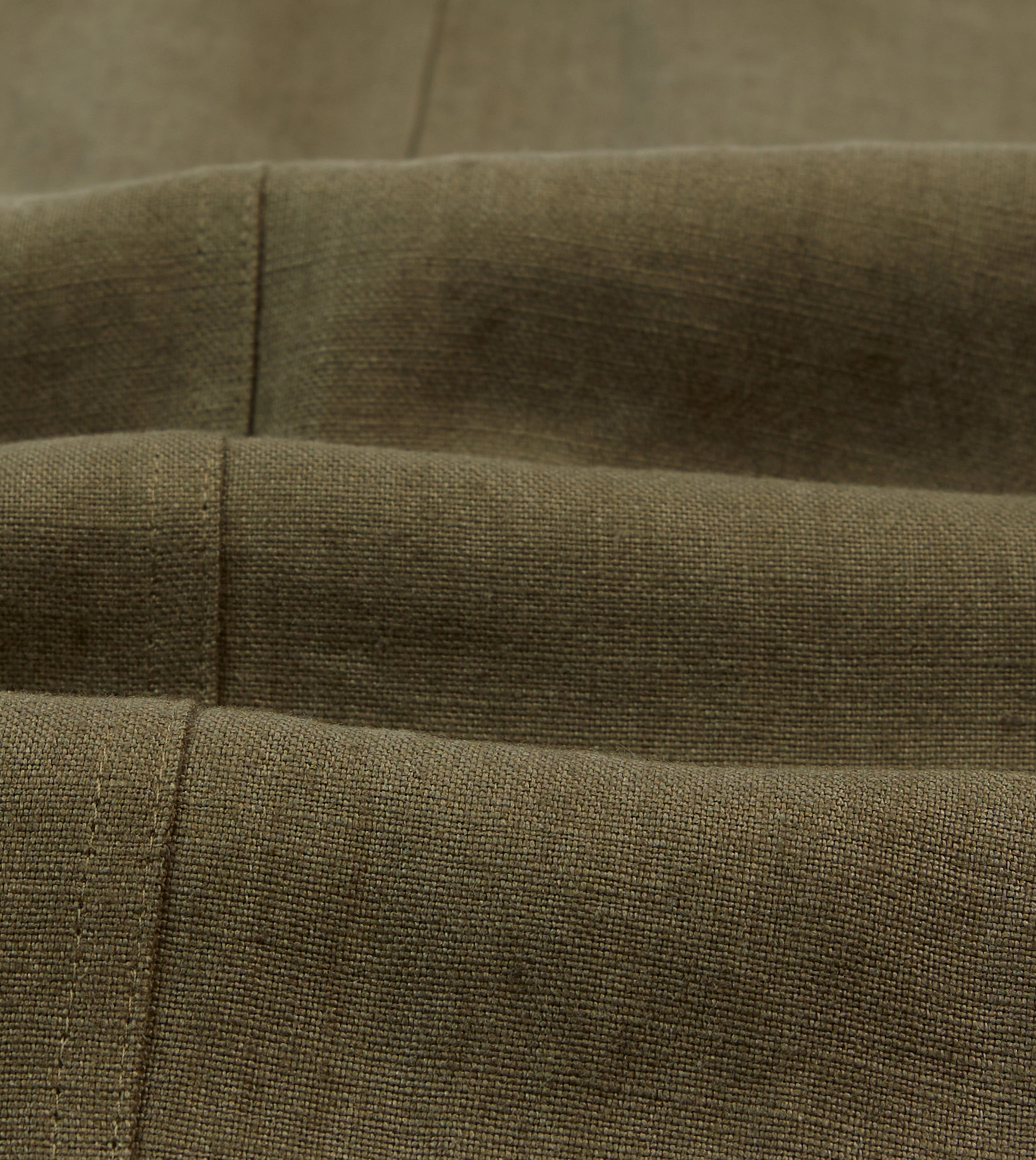Olive Antique Linen Games Blazer Mk. I Tailored Drape Patterns All-day Comfort
