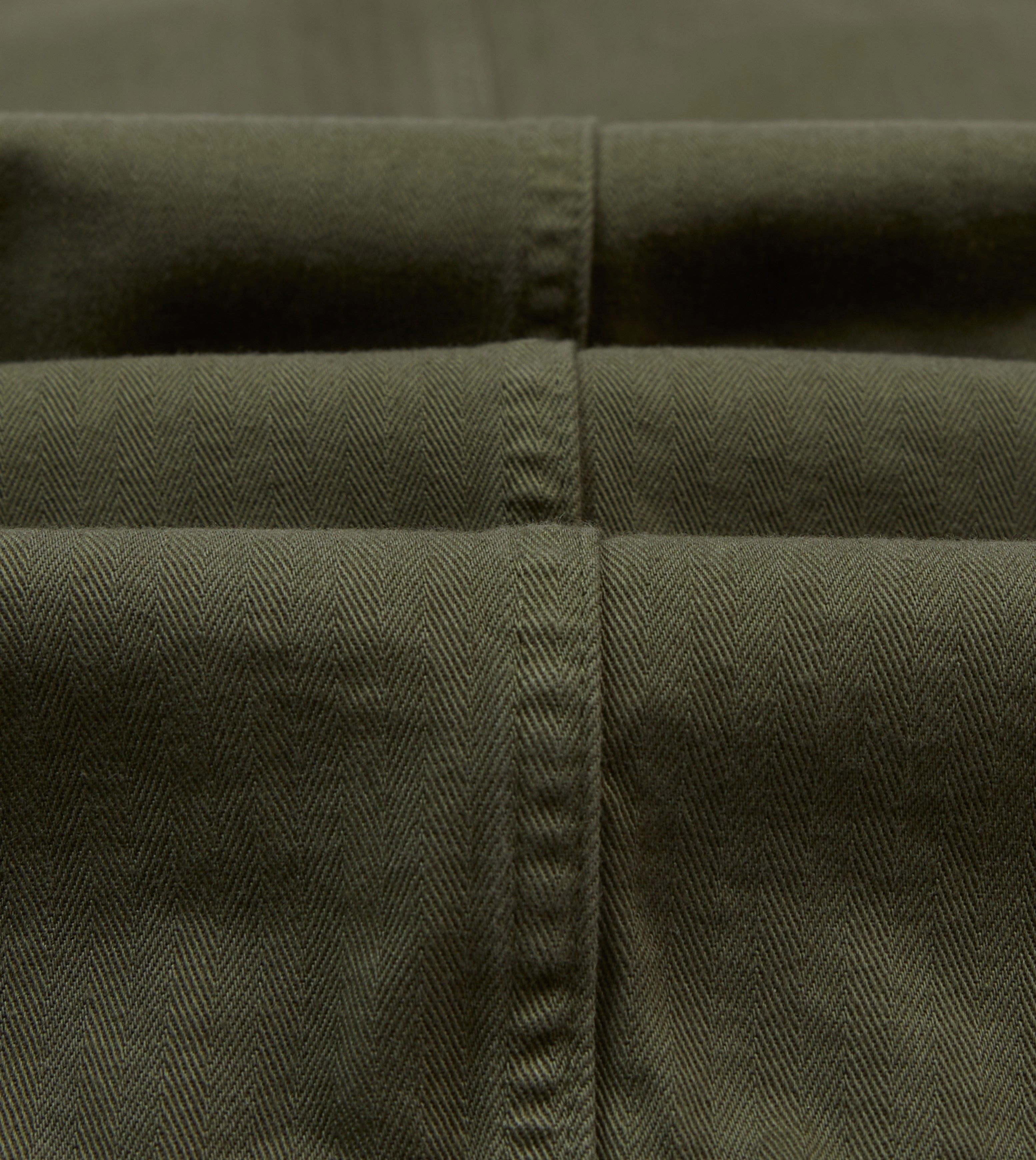 Chic Tailoring Olive Herringbone Cotton Games Blazer Mk. I