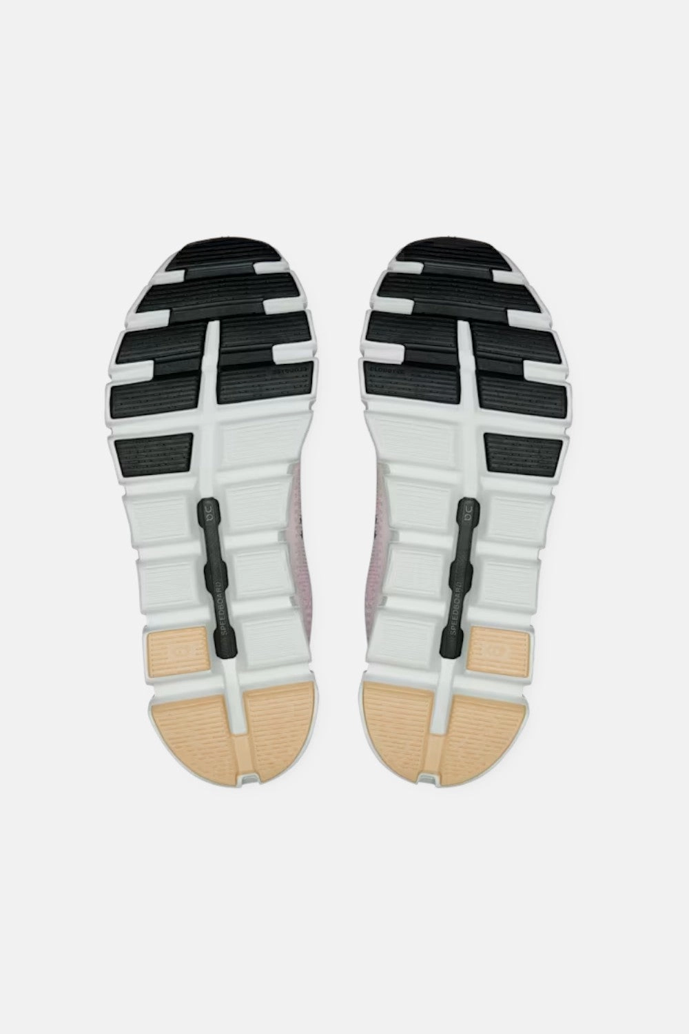 Abrasion Resistant Panels Rockered Sole ON Running Cloud 6 Push in Tangerine / Raspberry