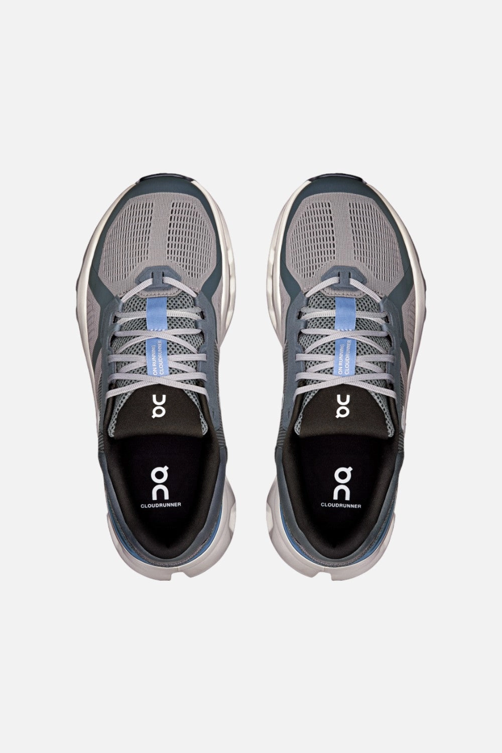 Flexible Tread On Running Men's Cloudrunner 2 in Alloy & Chambray