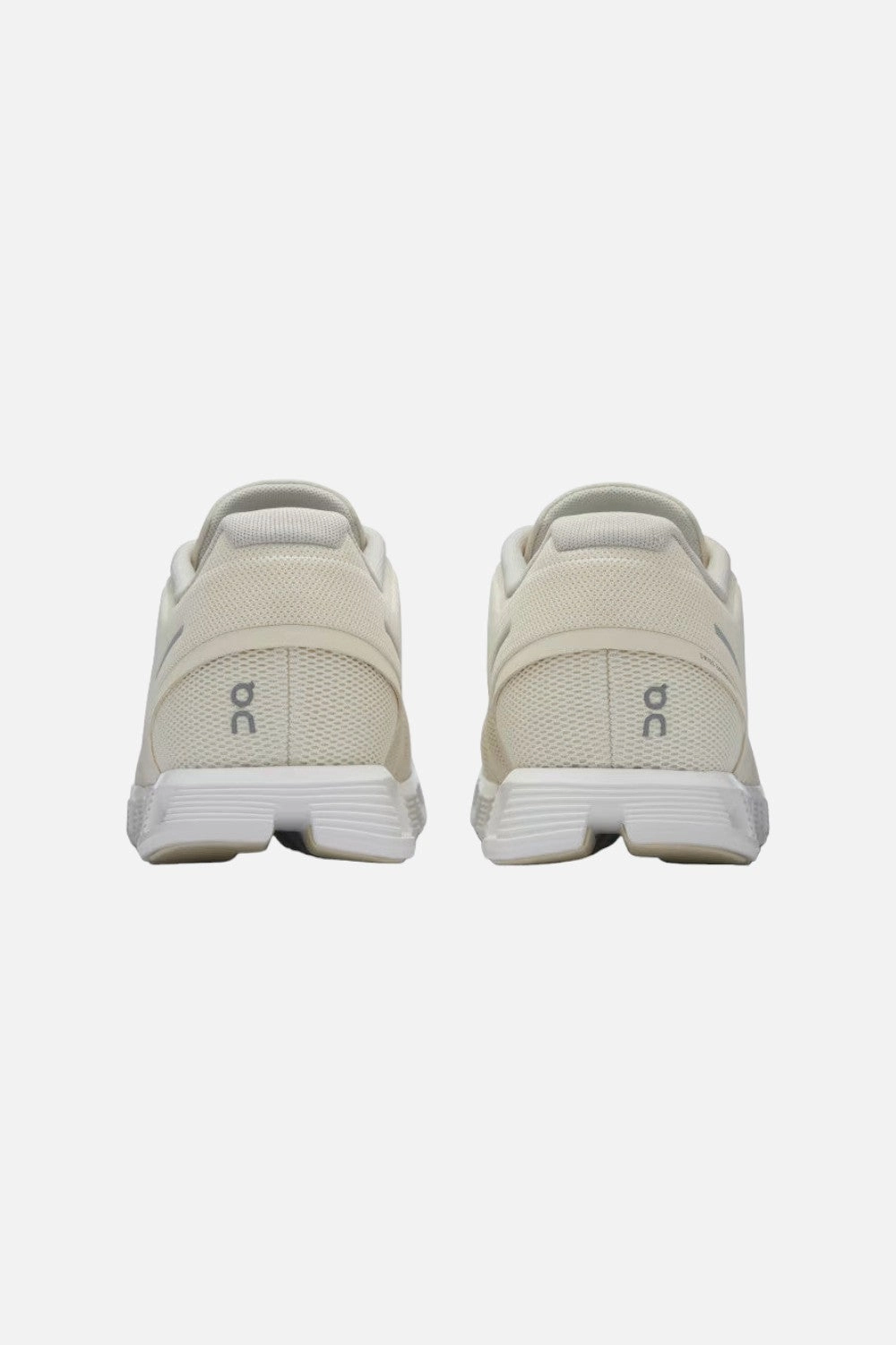 On Running Mens Cloud 5 Sneakers in Cream Sand Extra Padding