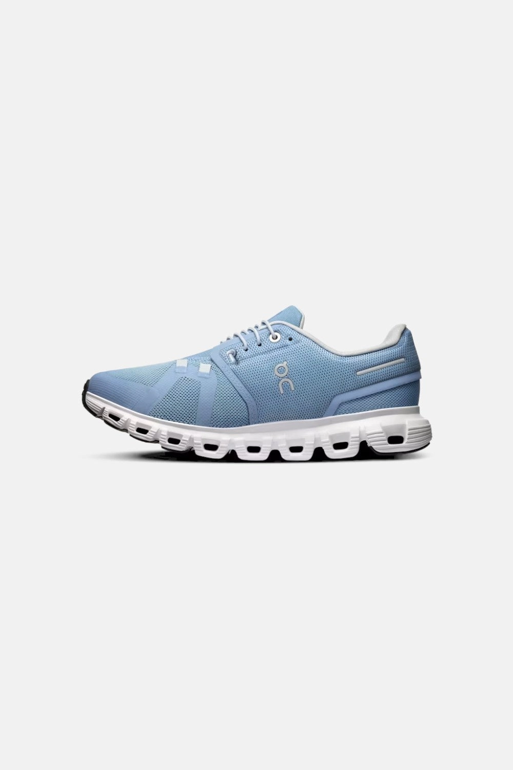 Impact Guard ON Running Women's Cloud 6 in Chambray & White