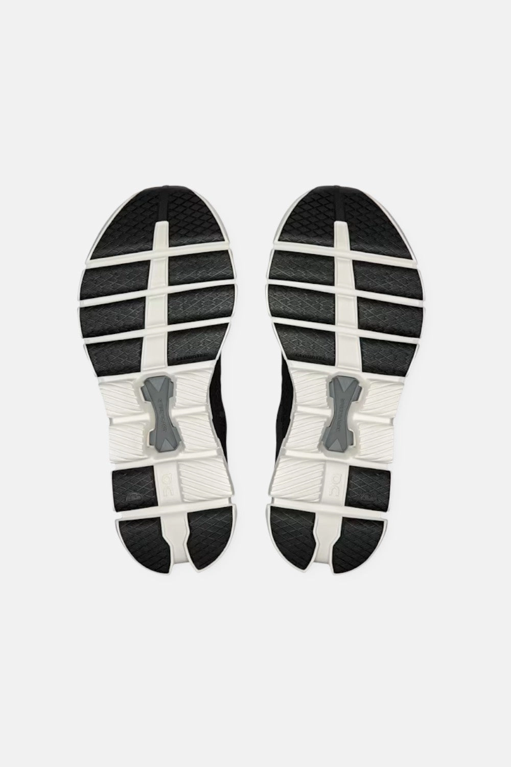 On Running Women's Cloud X 4 AD in Black/Asphalt Ultra Lightweight Design High Rebound Outsole