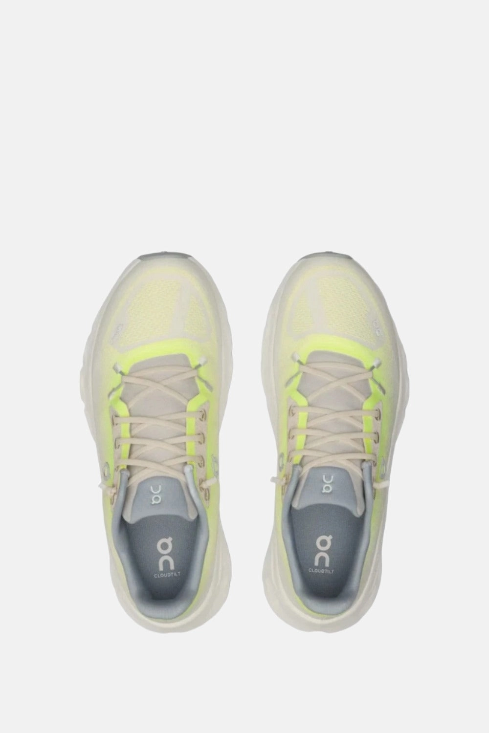 Durable ease Streamlined grip ON Running Women's Cloudtilt in Lime Ivory