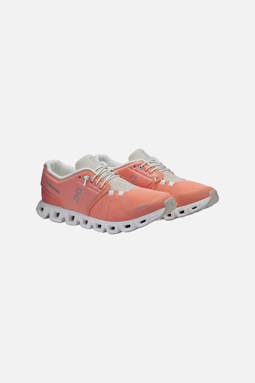 Ethical Manufacturing On Running Womens Cloud 5 Sneakers in Flamingo Pearl