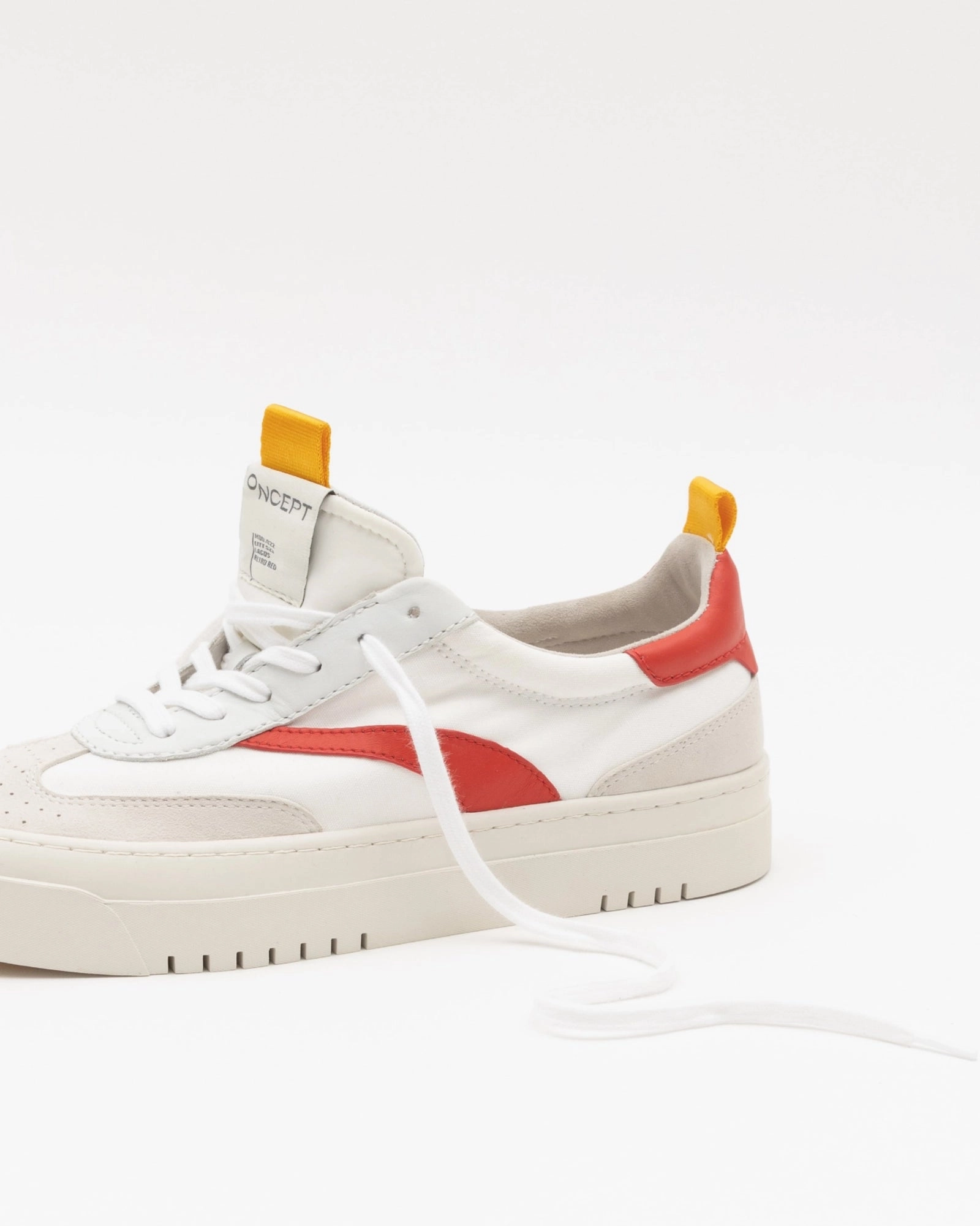 Popular Model All-around ease Oncept Lagos in Retro Red