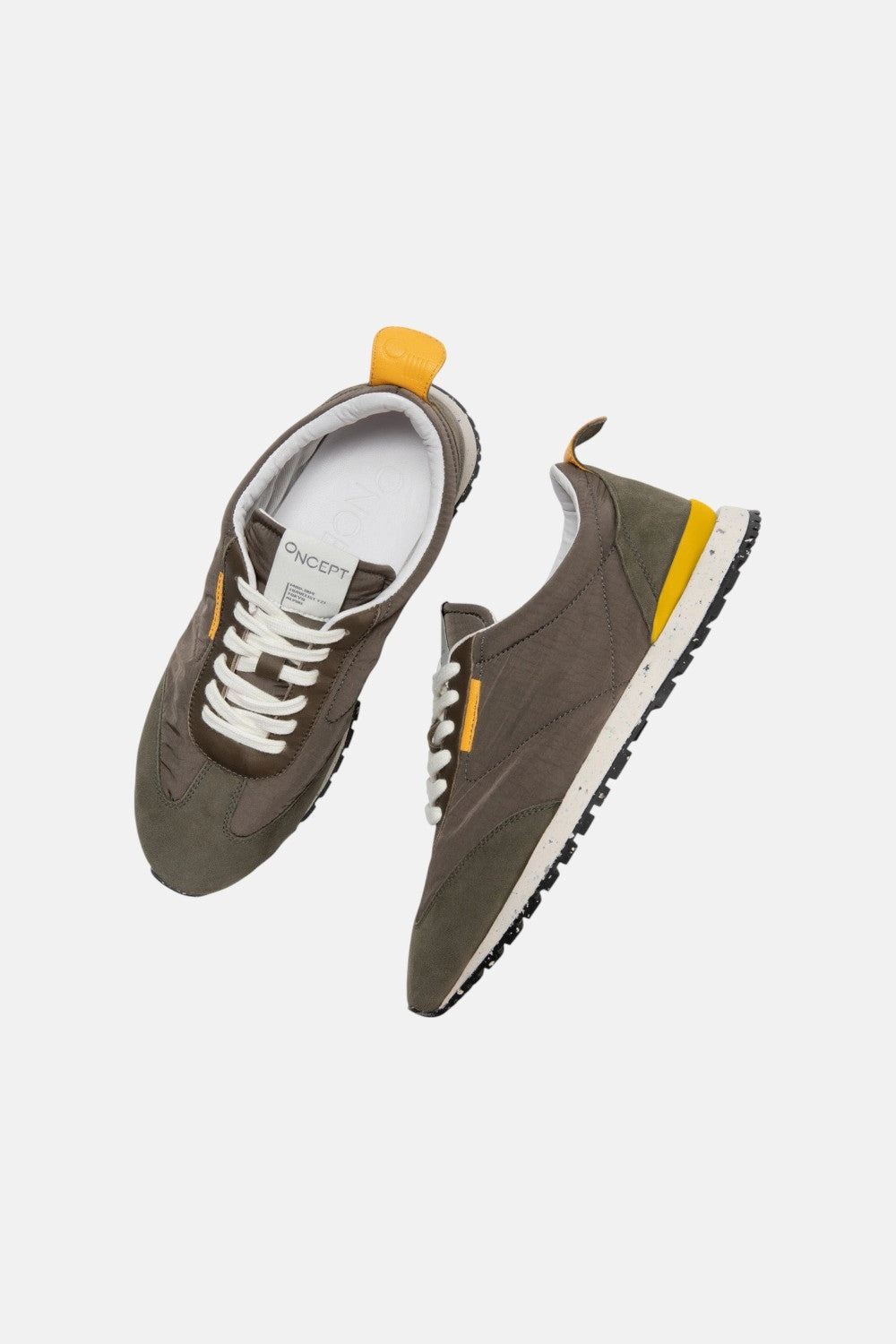 Oncept Men Tokyo Sneakers in Alpine Elastic Bands Sustainable Design