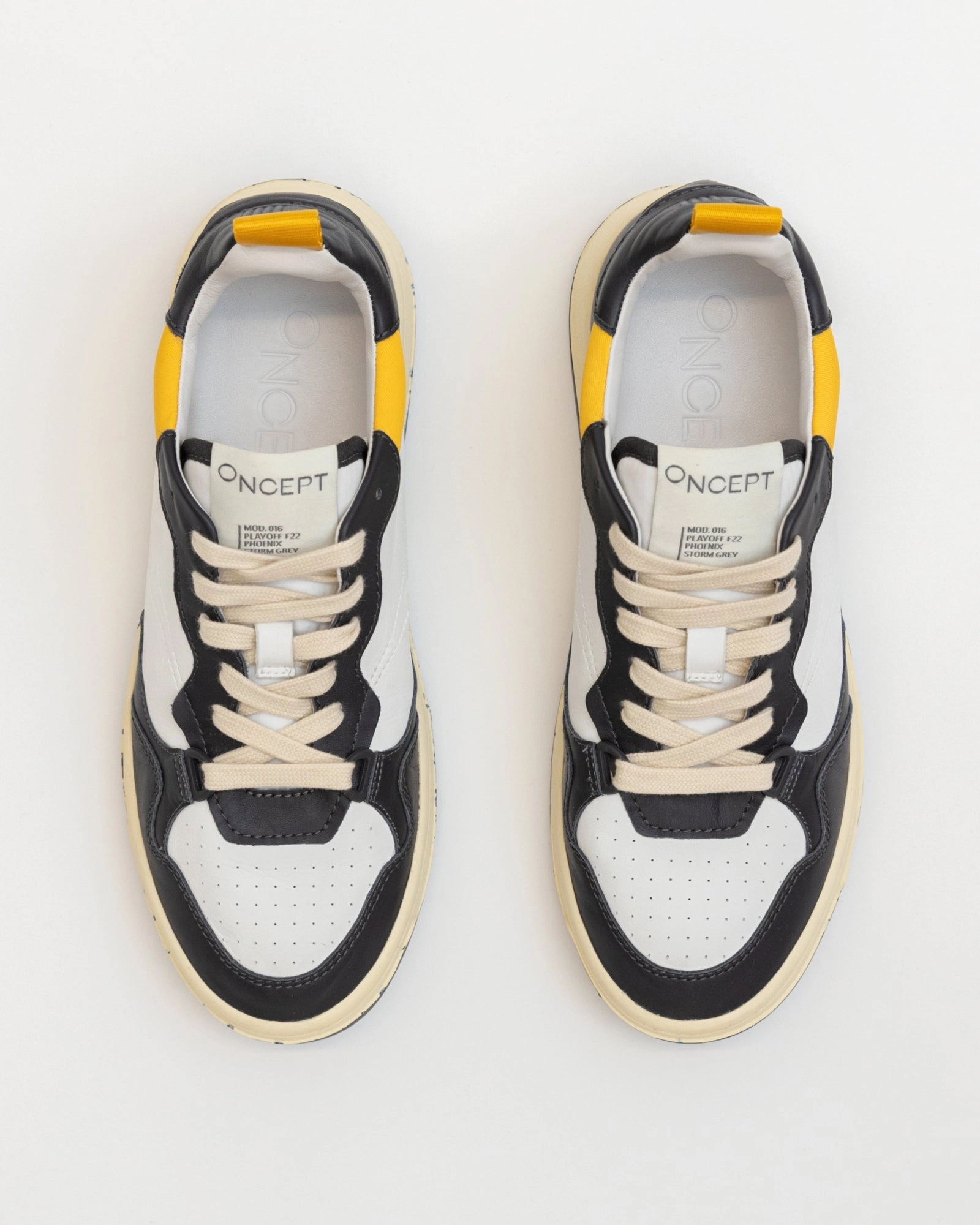 Urban Trekking Relaxed shock absorption Oncept Phoenix Mens Sneakers in Storm Grey