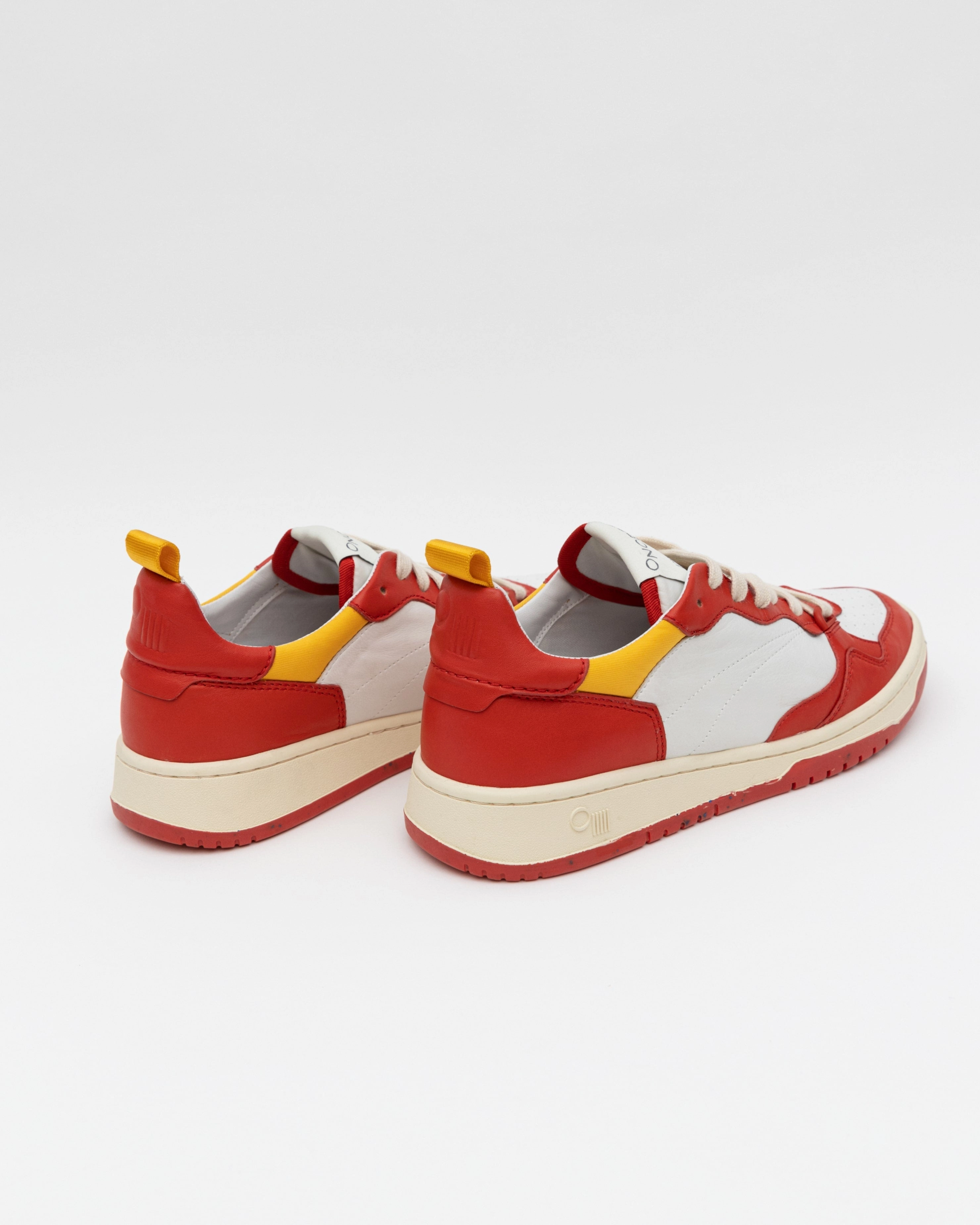 Oncept Phoenix Sneakers in Retro Red Flexible Traction