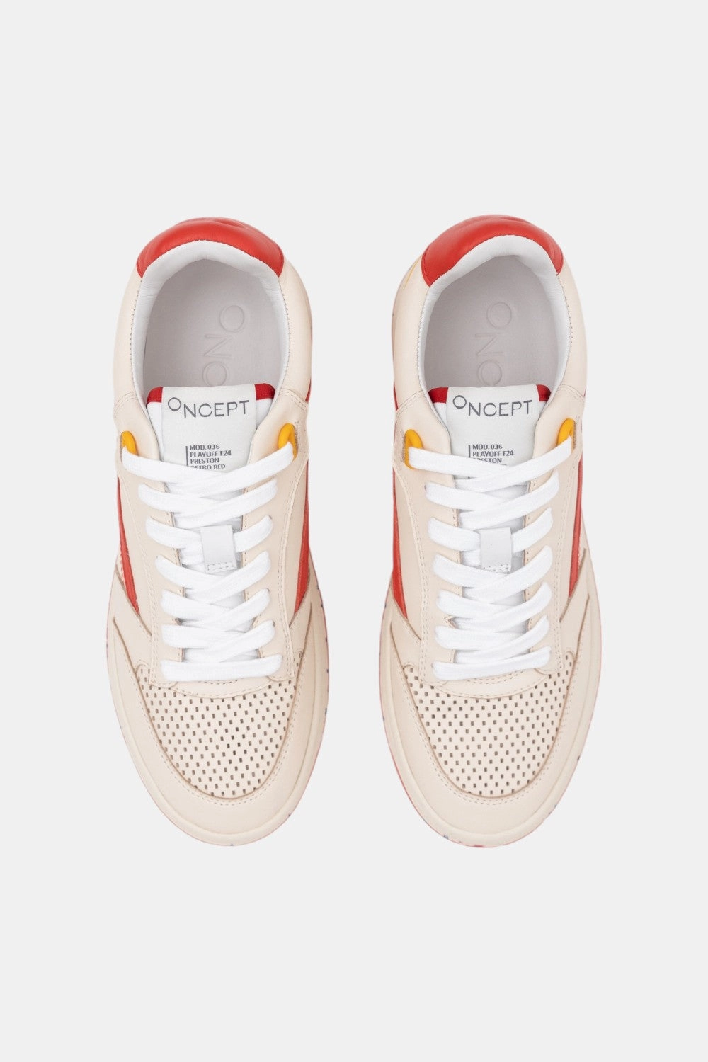 Oncept Preston Men's in Retro Red Ventilation Channel System