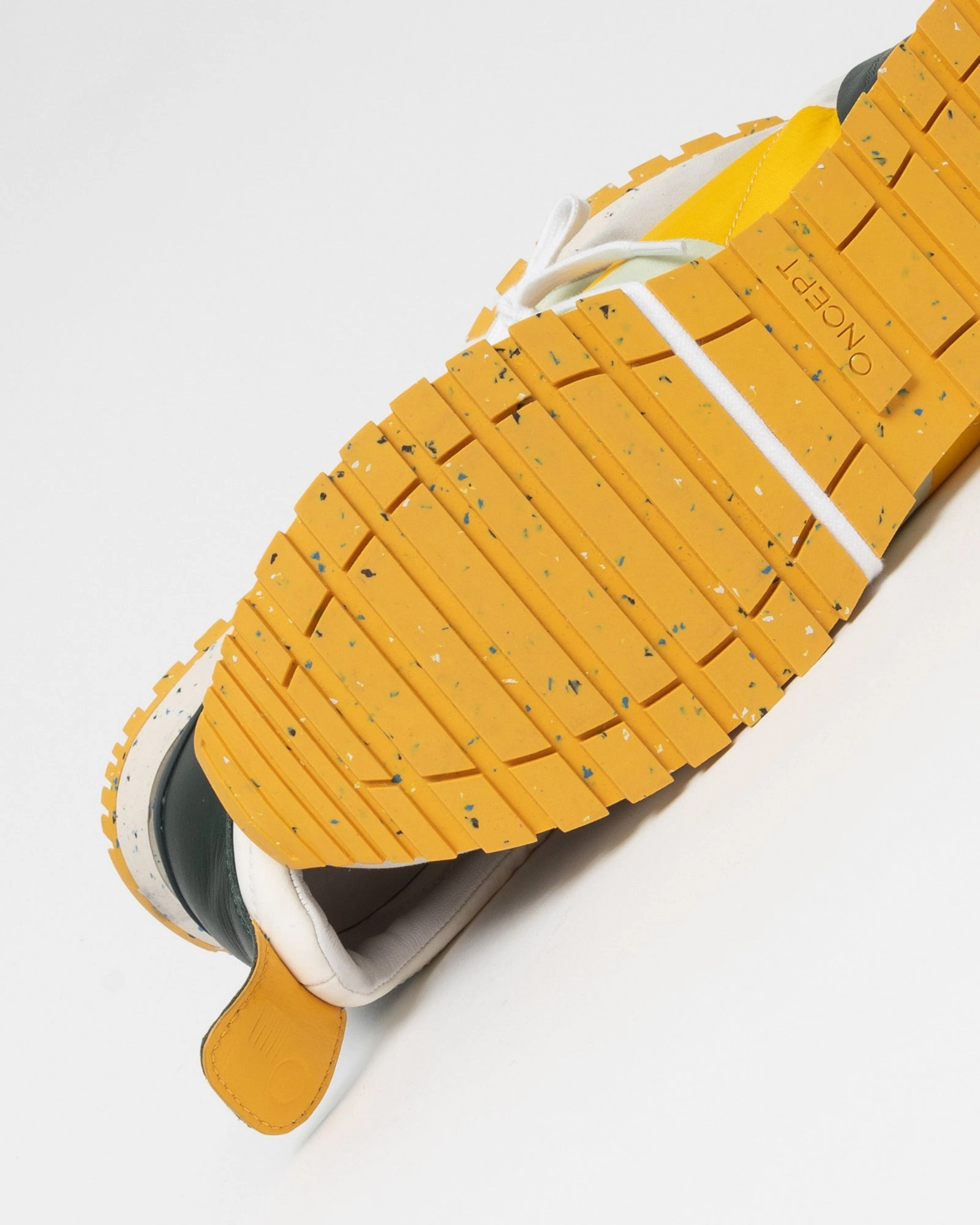 Rubberized Heel Sneaker Fashion Oncept Tokyo Glide Sneakers in Sunshine Multi