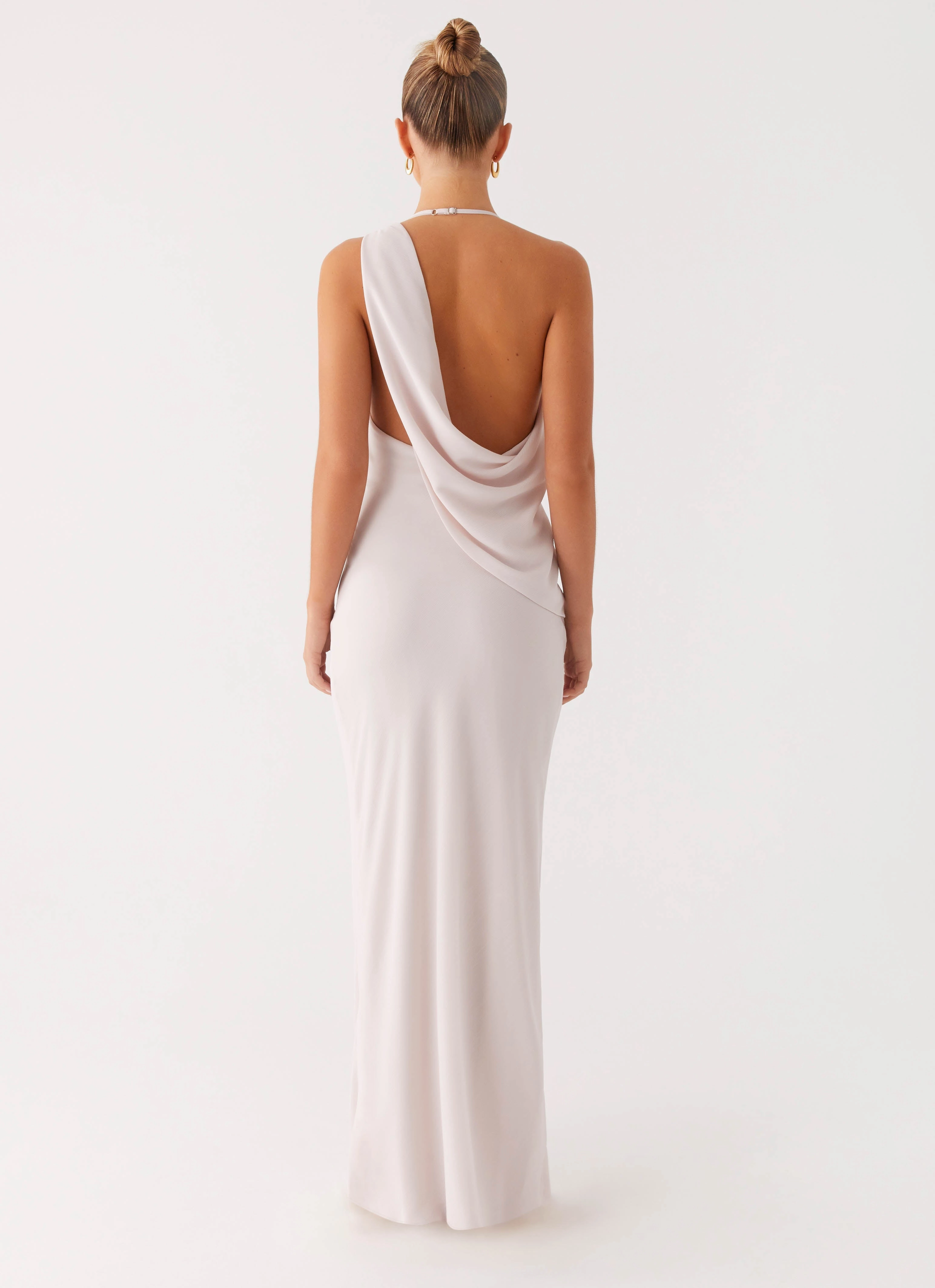 Perfectly Fitted Versatile and Comfortable Opal Glow Maxi Dress - Off White