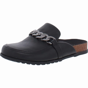 Durable Footwear Effortless Footwear Georgie Womens Chain Slip On Mules