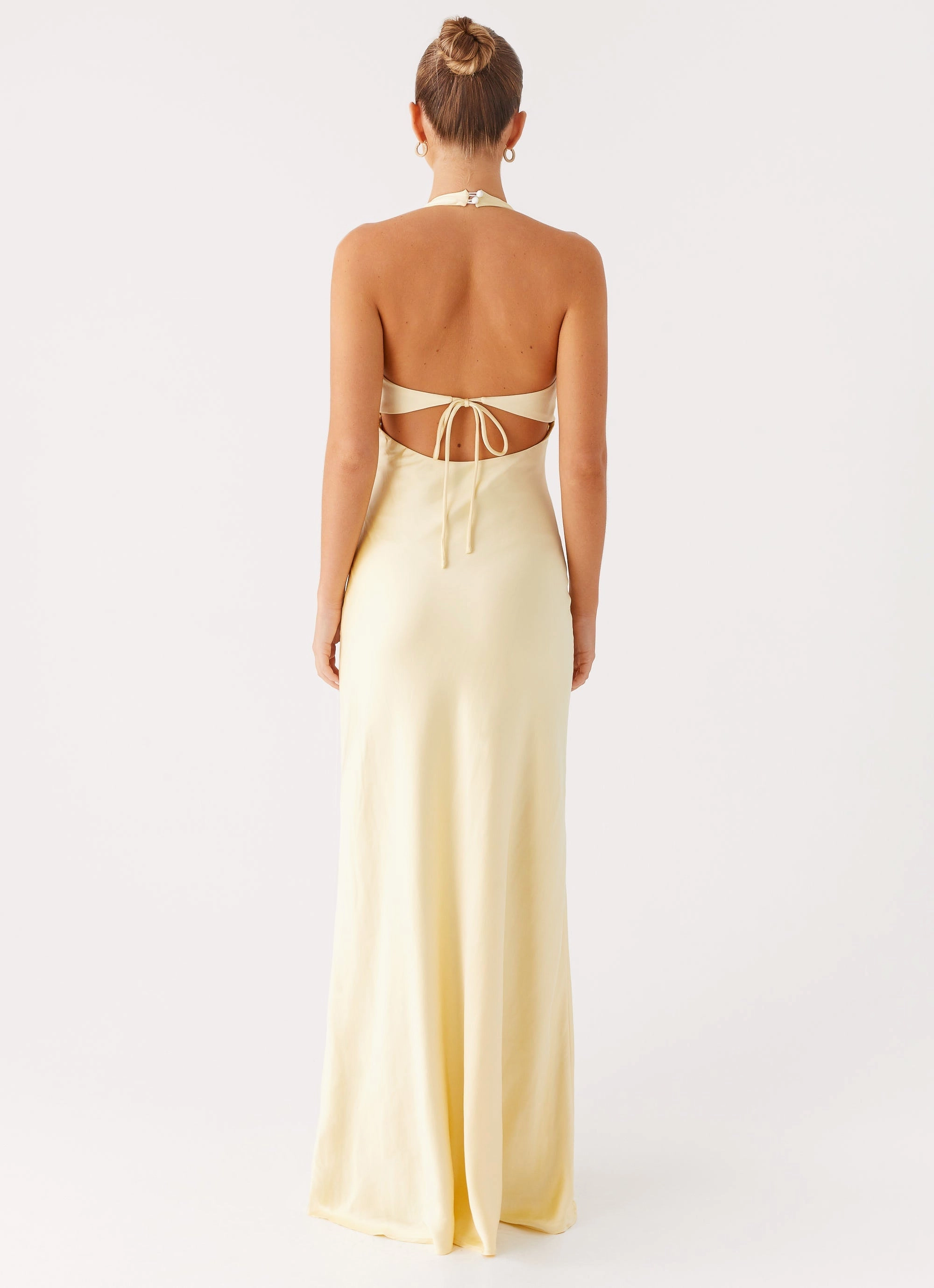 Ambre Mesh Panel Maxi Dress - Yellow Capsule-Wardrobe Lunch Date