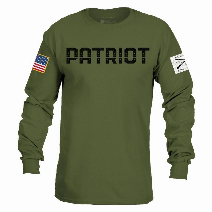 Easy to match Patriot Long Sleeve - Military Green