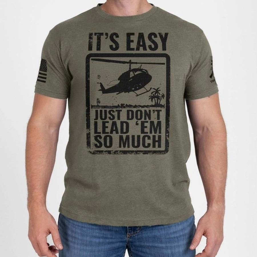 Teenager fashion It's Easy T-Shirt - Military Green