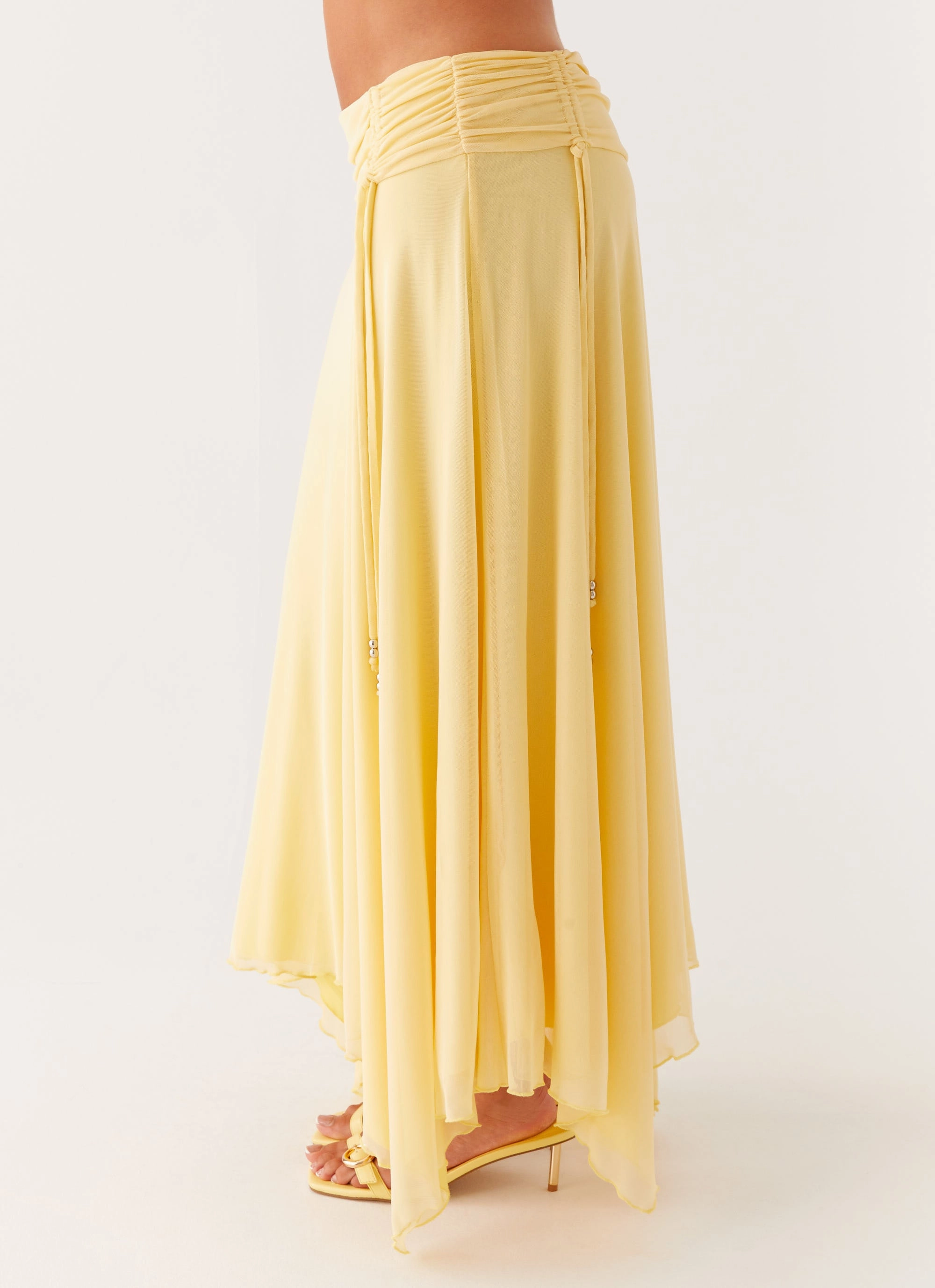 Resort Outfit Kirrabilli Midi Skirt - Yellow