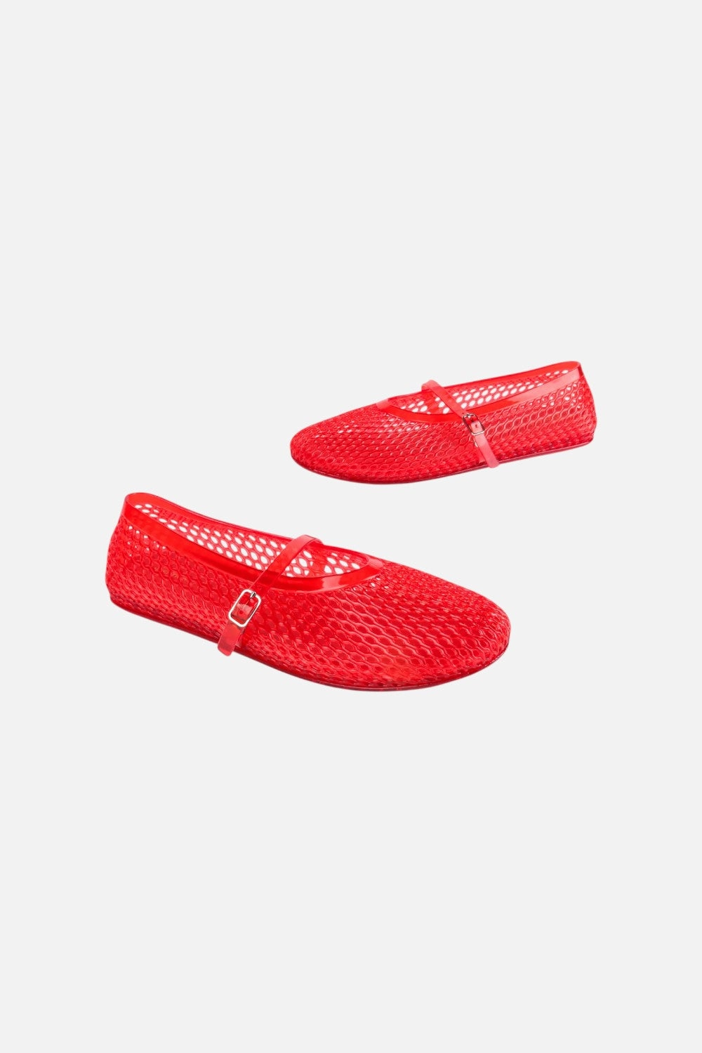 Intentionally Blank Classy Jelly Mary Jane in Cherry Non-Slip Footwear Stud Detail