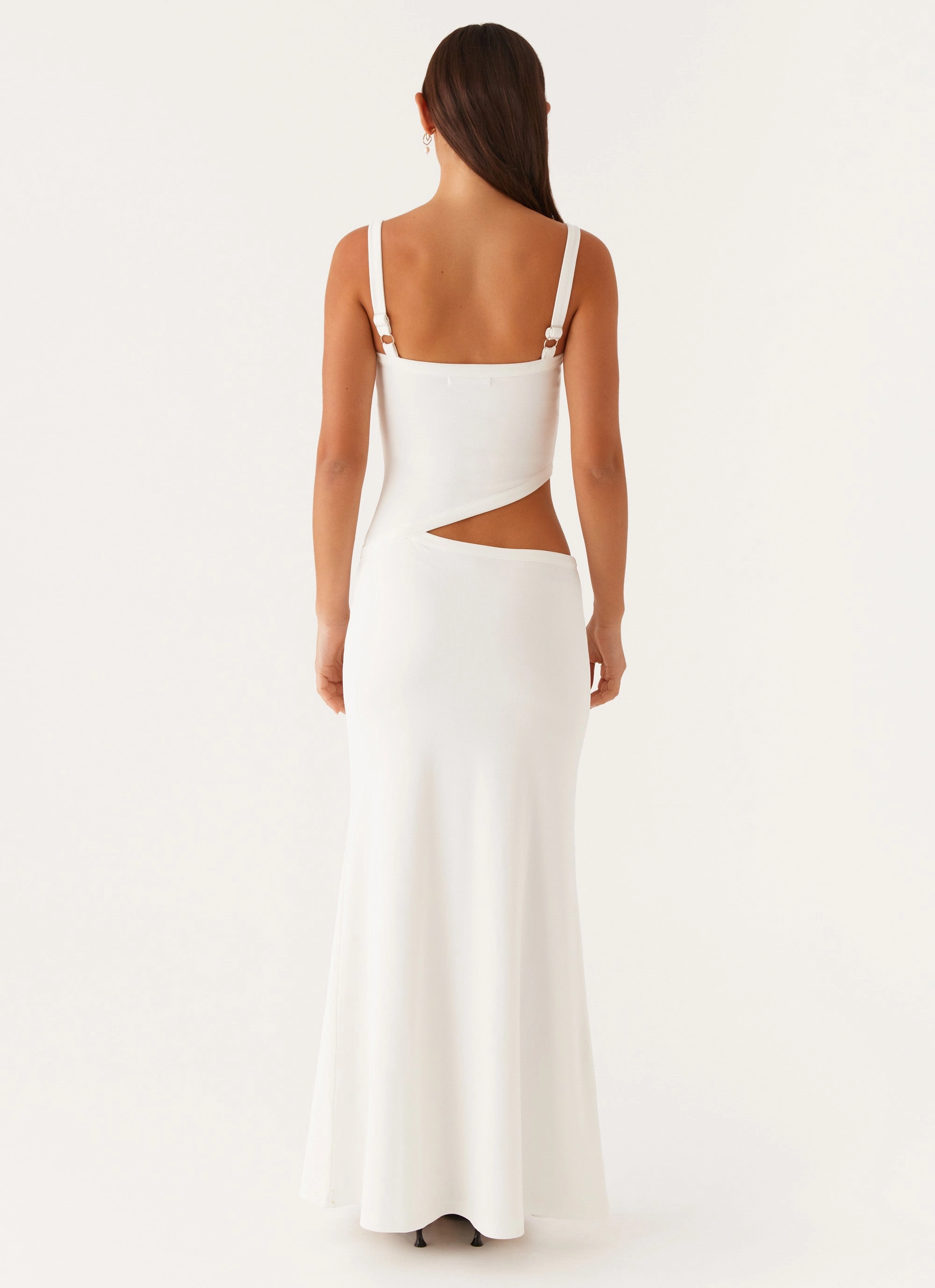 Jocelyn Maxi Dress - White Modern Movement Casual and Comfy