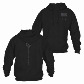 Subtle Branding African style Strength Through Suffering Hoodie - Black