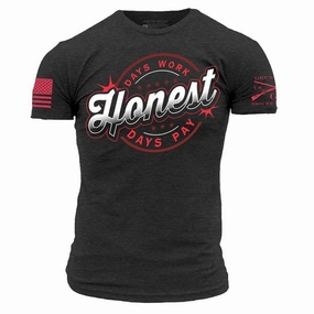 Honest T-Shirt - Charcoal Relaxing Fit