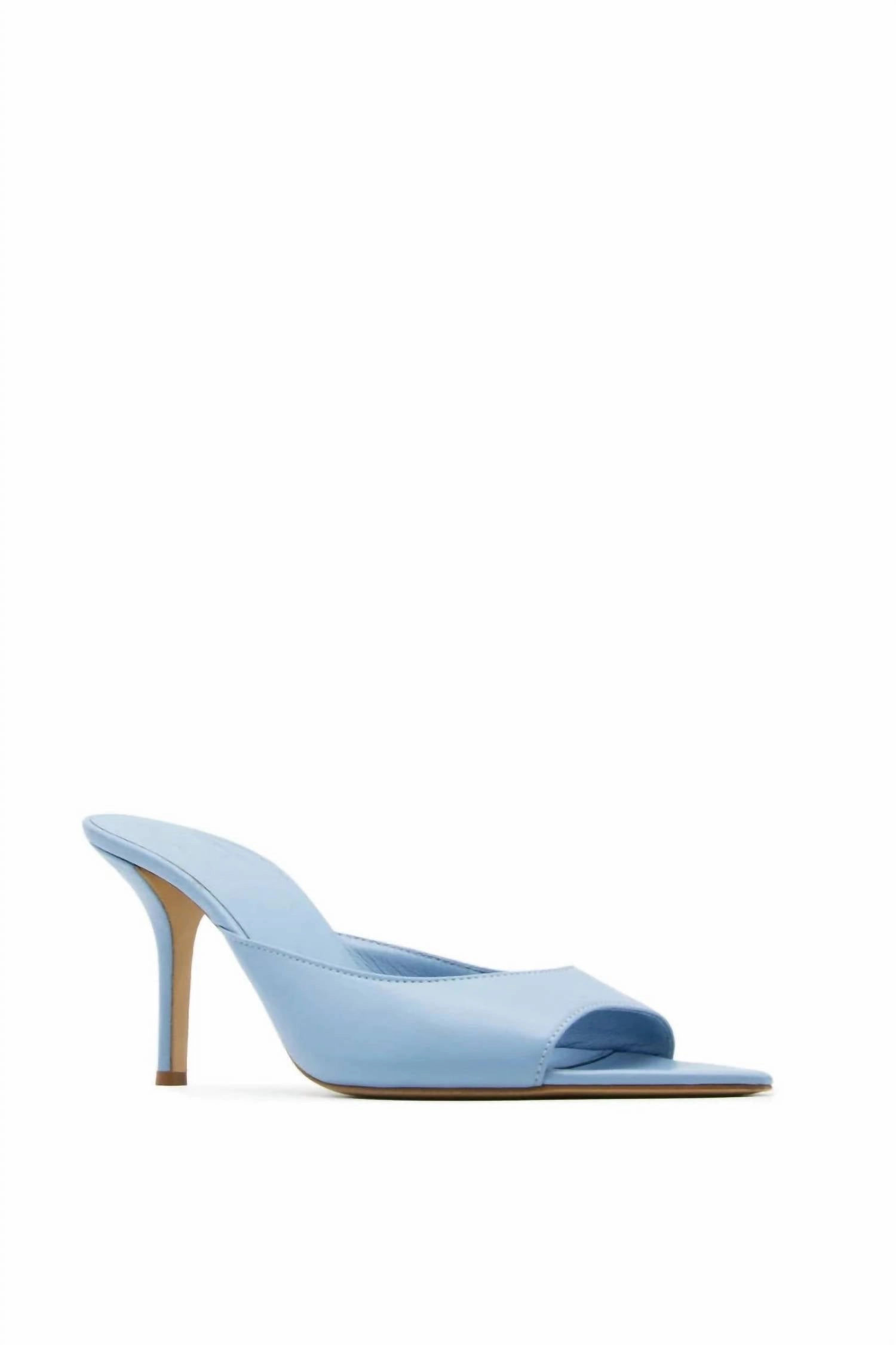 Perni 04 Patent Sandal In Ice Blue Effortless Travel Fit