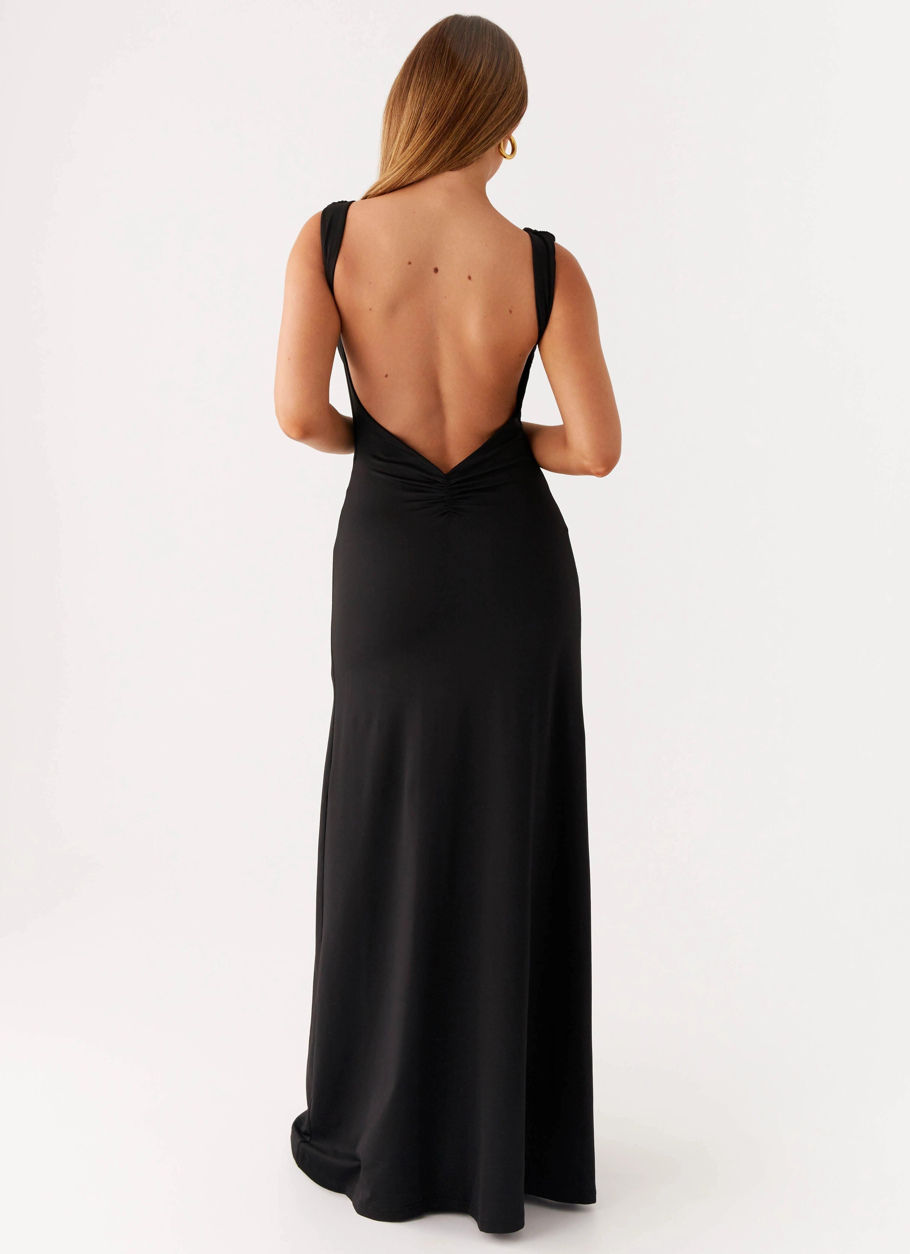 Phianne Maxi Dress - Black Timeless-Classic