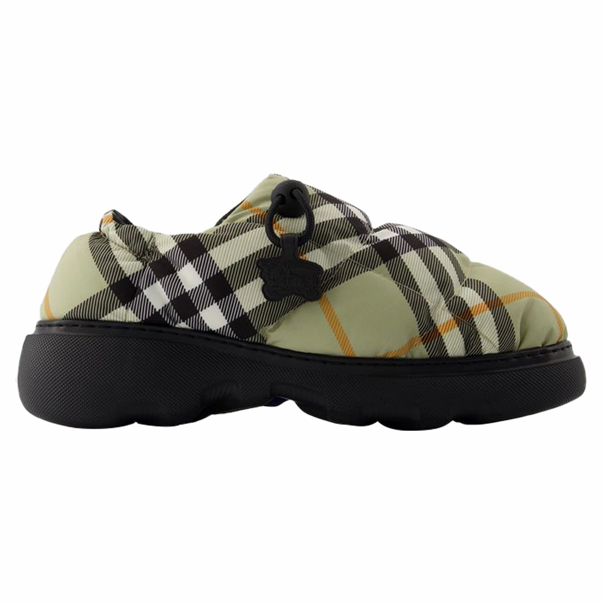 Pillow Low Mules - Burberry - Nylon - Beige Quick Comfort Sandals