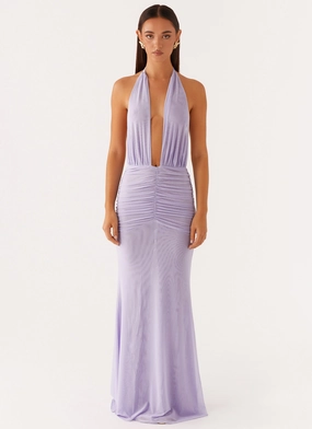 Odor-Control Places To Be Maxi Dress - Lilac