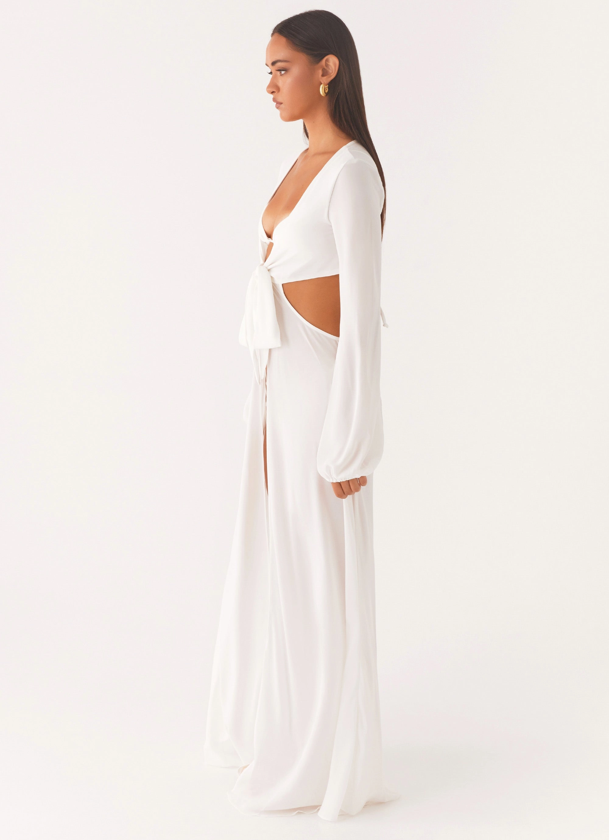 Coastal Maxi Dress - White spring fashion