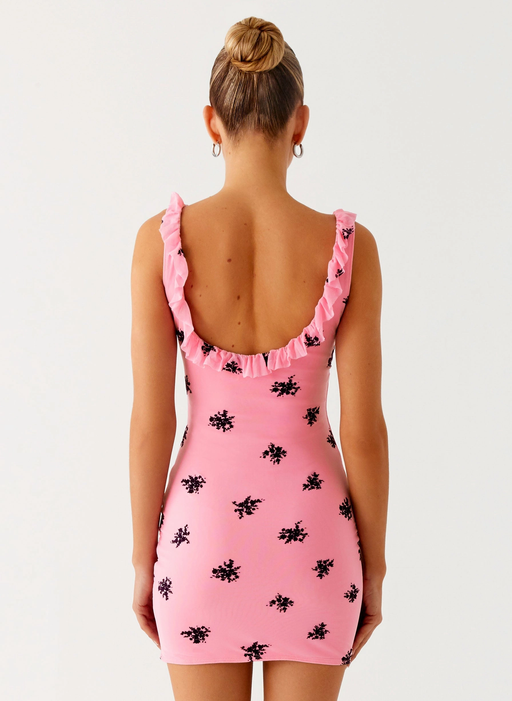 Milena Cami Mini Dress - Pink spring fresh