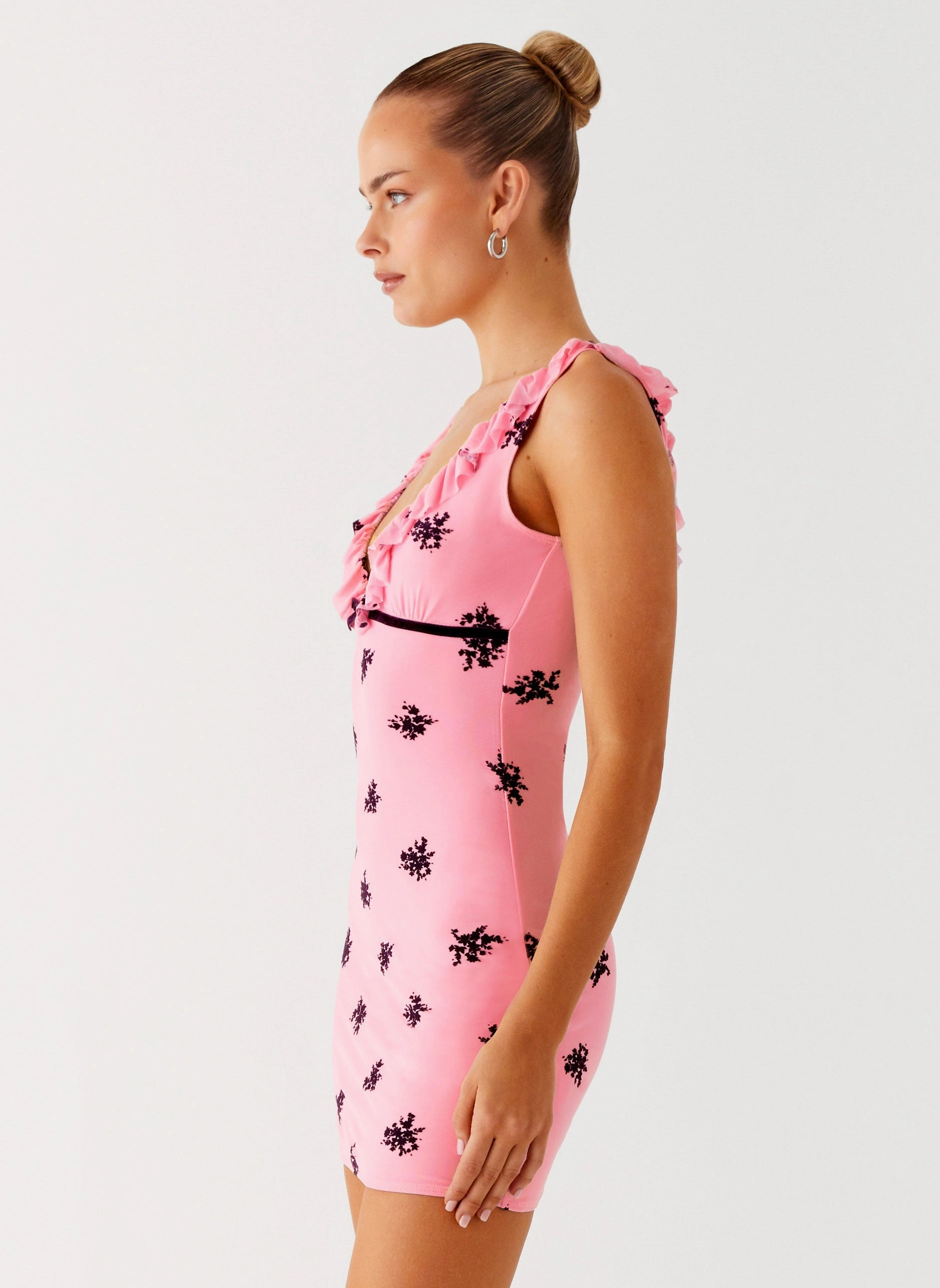 Mood Edge Milena Cami Mini Dress - Pink