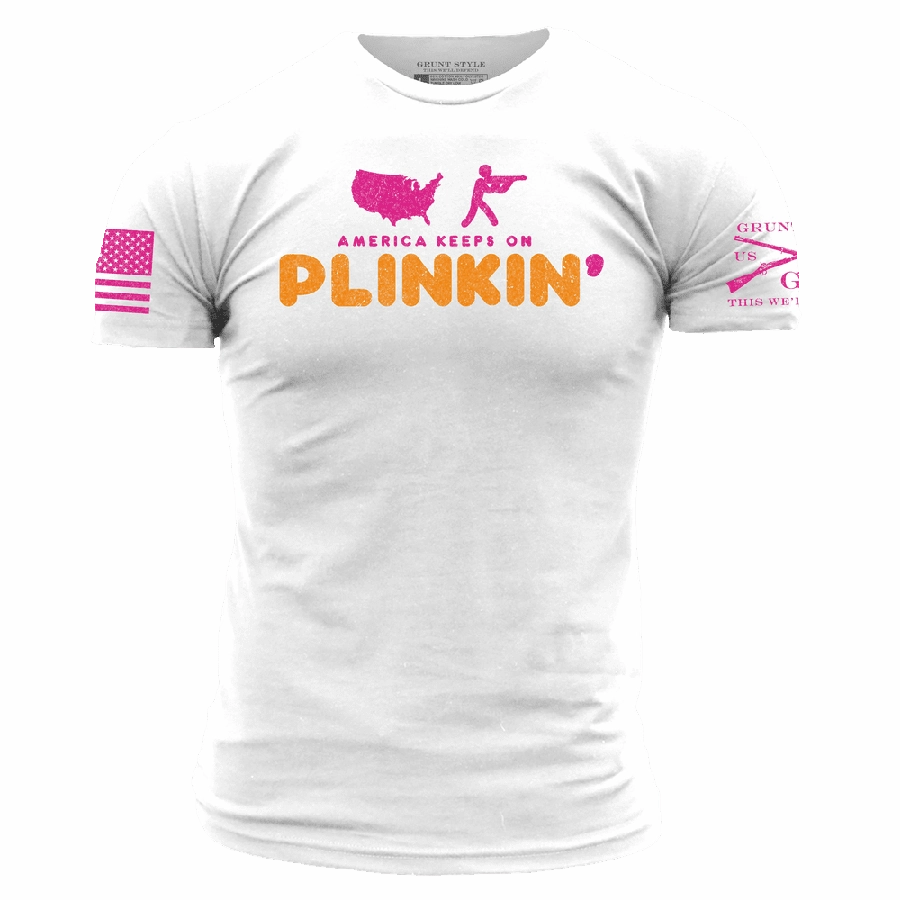 UV Protective Fabric Plinkin' T-Shirt - White