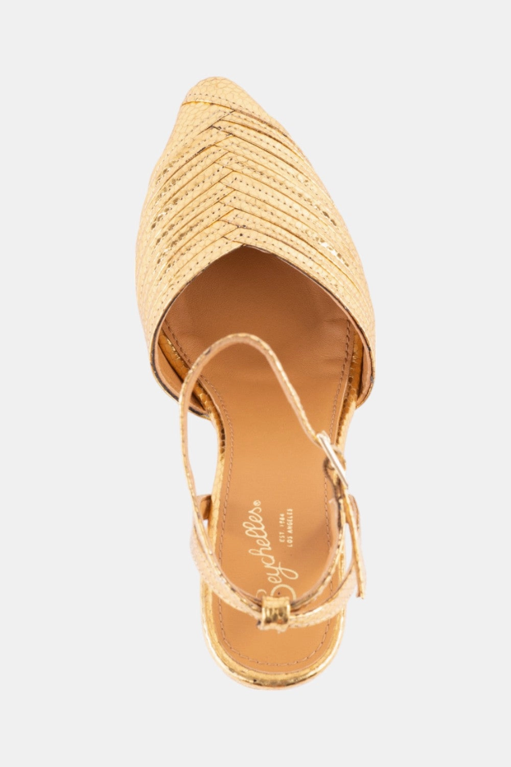 Comfortable ankle support Comfortable to walk Seychelles On To The Next Heels in Gold