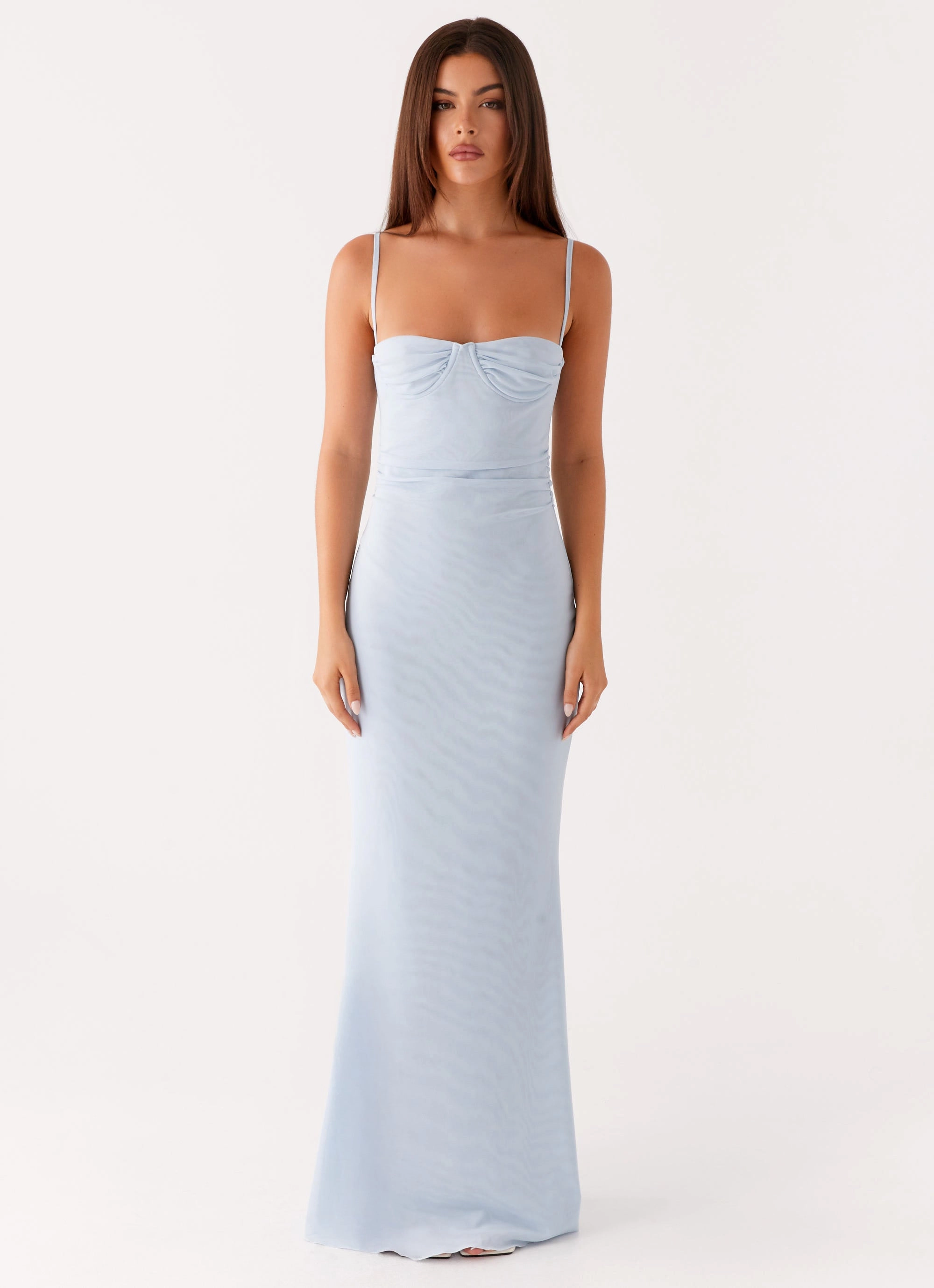 Street Flex Anna Sophia Maxi Dress - Blue