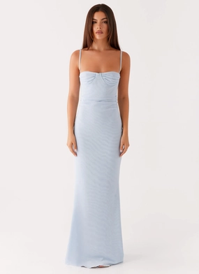 Street Flex Anna Sophia Maxi Dress - Blue