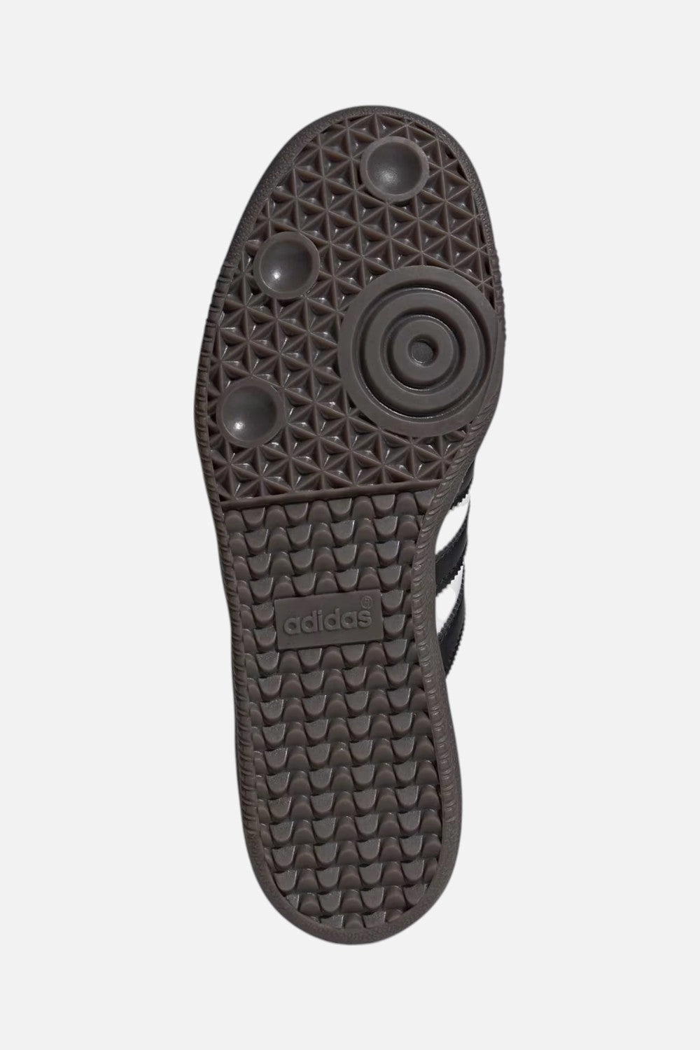 Rolling Transition Durable Power Adidas Samba OG Shoes in Cloud White / Core Black / Gum