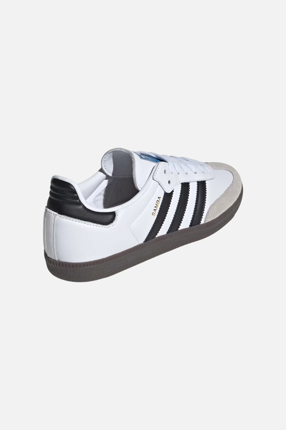 Adidas Samba OG Shoes in Cloud White / Core Black / Gum Sneaker Upgrade